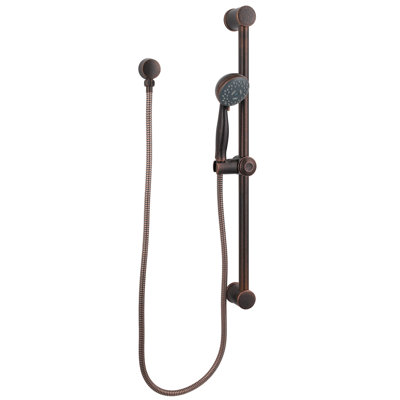 Wall Mount Slide Bar Pressure-Balanced Shower Faucet