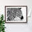 Zebra Splash Abstract - Single Picture Frame Painting-1477159012-1477159008