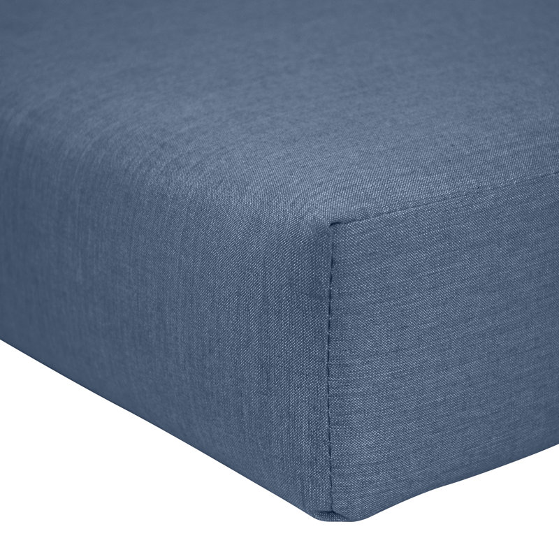 Coussin de siège extérieur Amala Sunbrella®, Sunbrella® toile naturelle, L 28,5 po x P 28,5 po