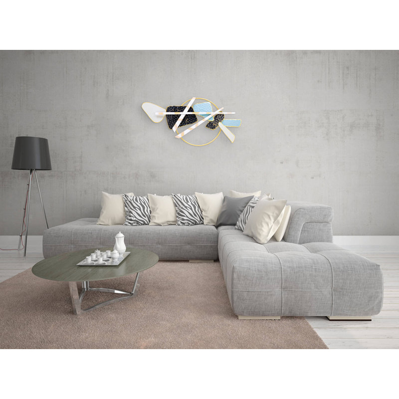 Handmade Glam Abstract Wall Decor