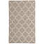 Tapis beige foncé Parris
