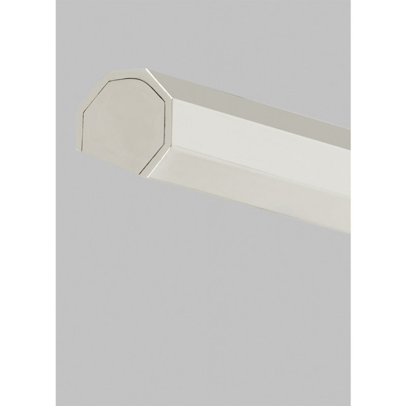 Plural Dimmable LED Wall Mounted Picture Light, Polished Nickel