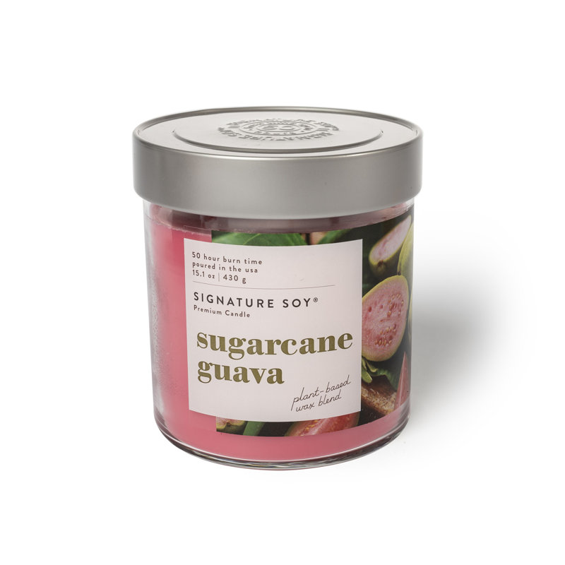Bougie parfumée goyave Signature, Pot 15,02 oz