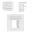 Lit mezzanine simple avec tiroir Gerick-1579864467