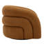 Fauteuil d'appoint pivotant de style moderne entièrement rembourré Aunna-1733021943