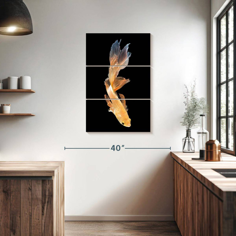 Brampt Betta Fish Dive, 38" H x 24" W