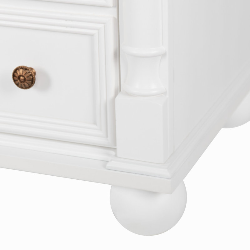 Armoire de salle de bain 35,6 ", seulement armoire, blanc