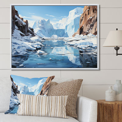 Bairo " Antarcticas Edge Abstract I "
