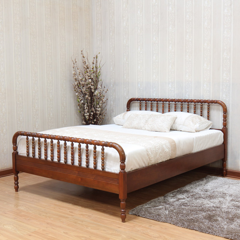 Koeller Solid Wood Bed, Kingsize (5')