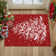 Christmas Decorative Washable Area Rug With Non-Slip Backing