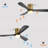 Contemporary 52" Ceiling Fan With Reversible Dc Motor And Remote Control-1558915436
