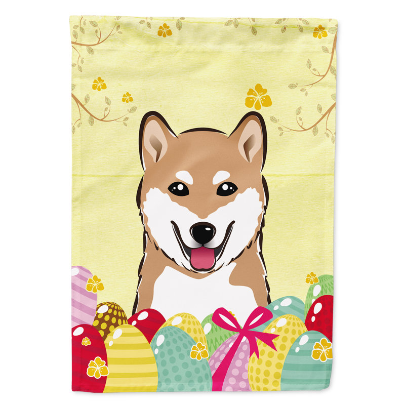 Drapeau de jardin Eron, Shiba Inu