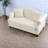 Compression 57in Velvet Sofas, Chesterfield Modern Loveseat For Home