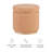 Thurleigh Round Sherpa Ottoman with Storage-346588352