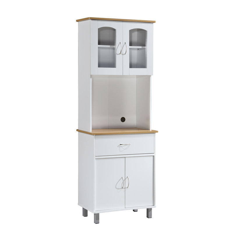 Kyan Sideboard with Bar Hutch, White