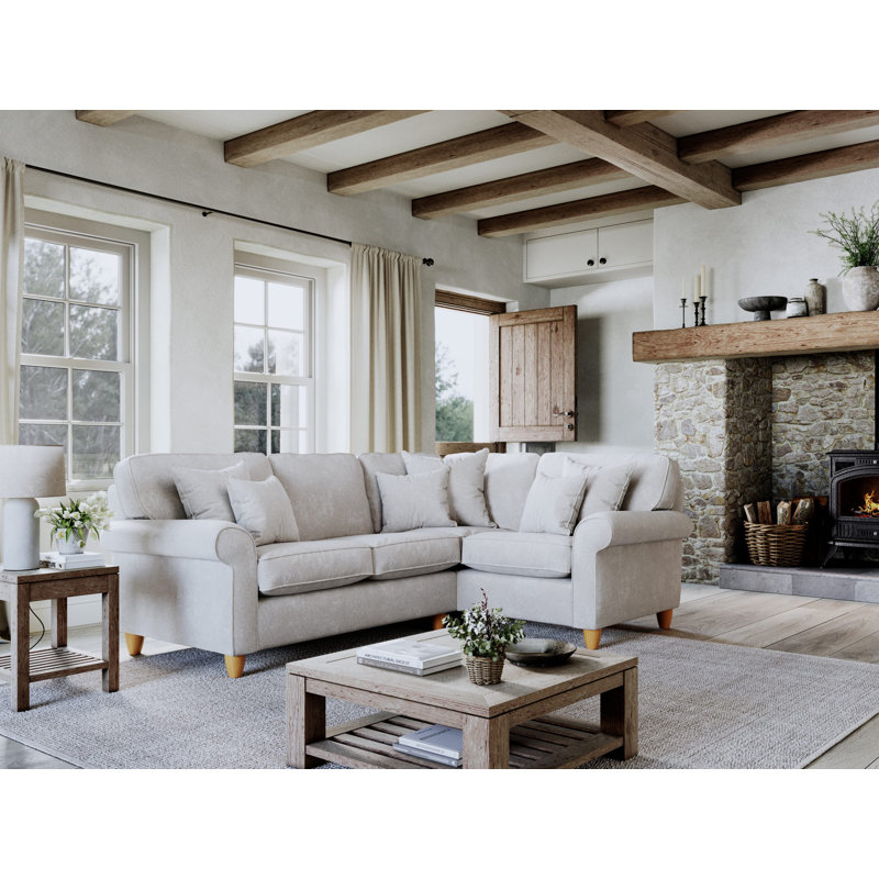Clarkfield 4 Seater Sofa, Ivory