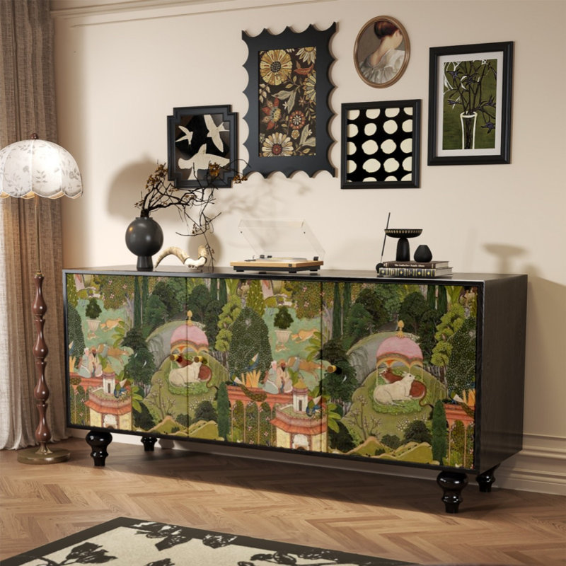 Multi-Functional Retro Sideboard