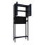 Support de toilette, salle de bain indépendante, salle de lavage, peu encombrant, noir