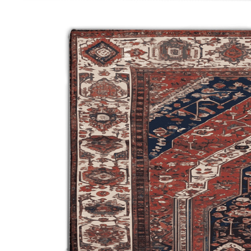 Turkish Brown Indoor and Outdoor Area Rug, Rectangle 2' x 3'