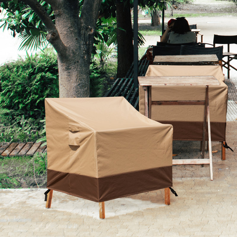 Housse pour chaise de patio, H 36 po x l 38 po x P 32 po