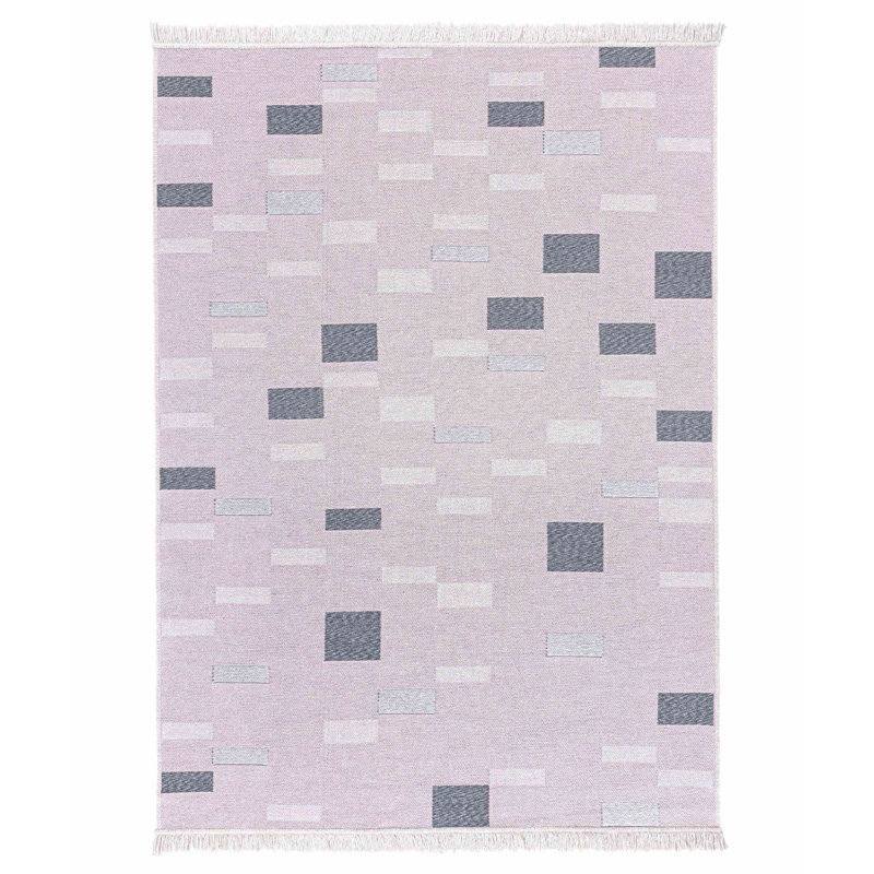 Jarlene Cotton Geometric Indoor Rug, Runner 2'8" x 9'11"