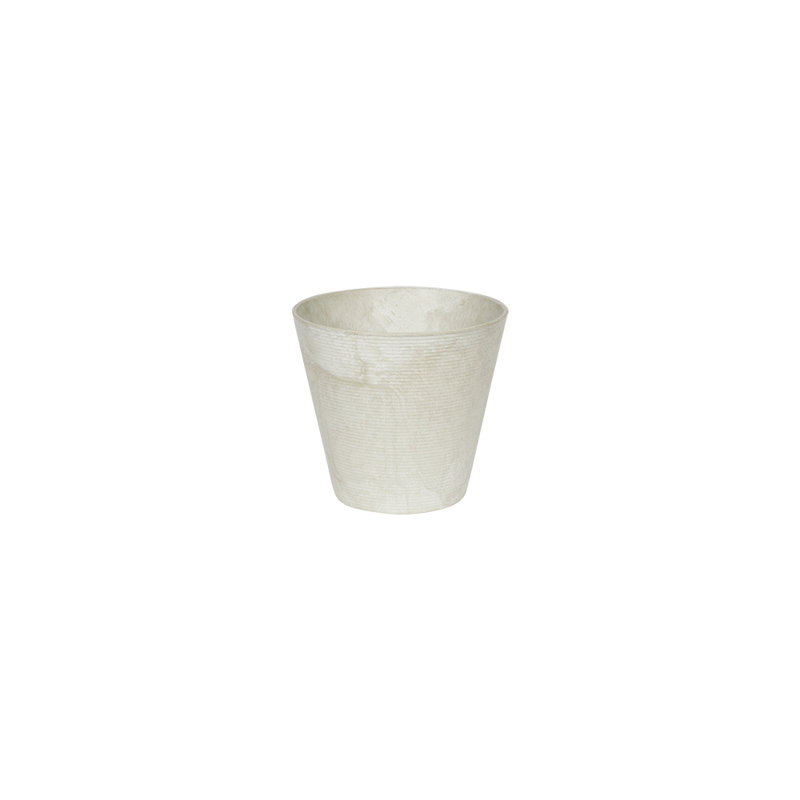 Pot à fleurs en résine Carreras, H 6 po x l 6,25 po x P 6,25 po, Menthe