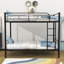 Lit superposé simple en acier Byrone par Isabelle & Max ™-1850542844