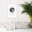 Moon-Cosmos-Night - Single Picture Frame Print-1620605622-1620605625