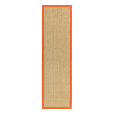 Keighley Sisal Beige/Orange Rug