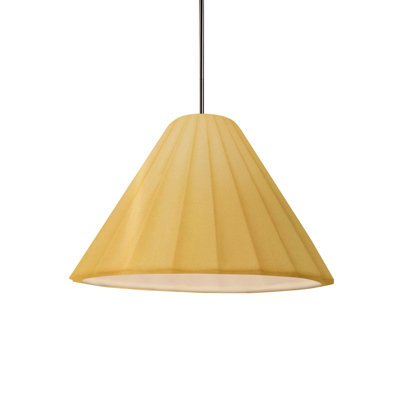Koeller Fluted 1-Light Pendant - Rigid Stem