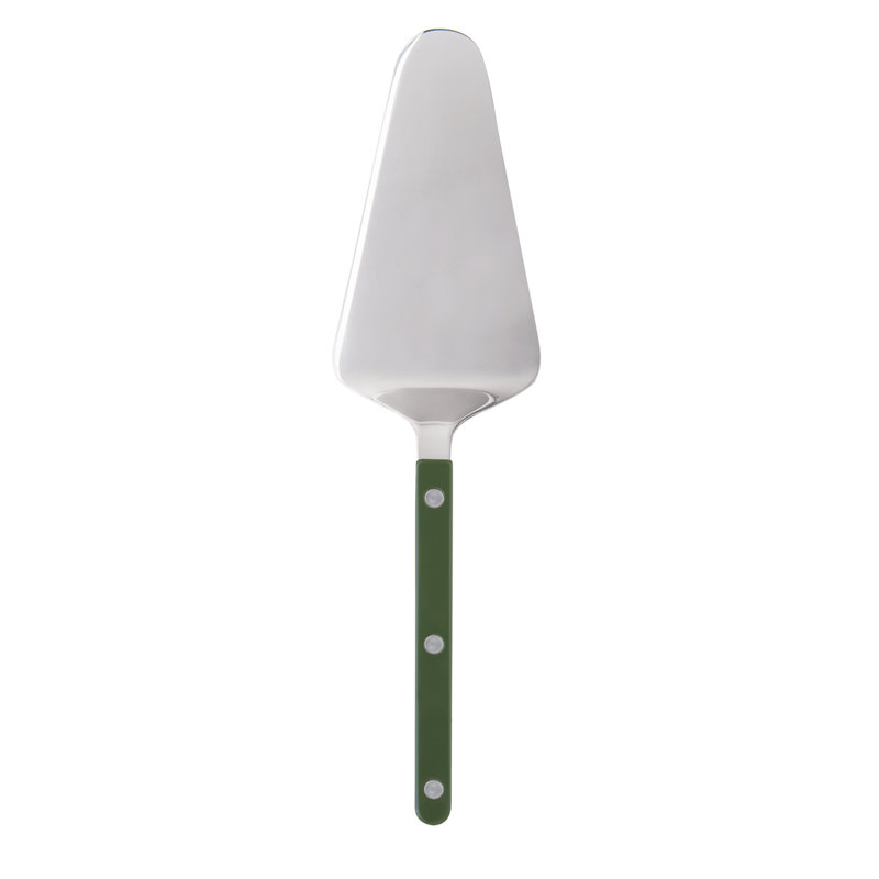 Bistrot Solid Cake Server, Green