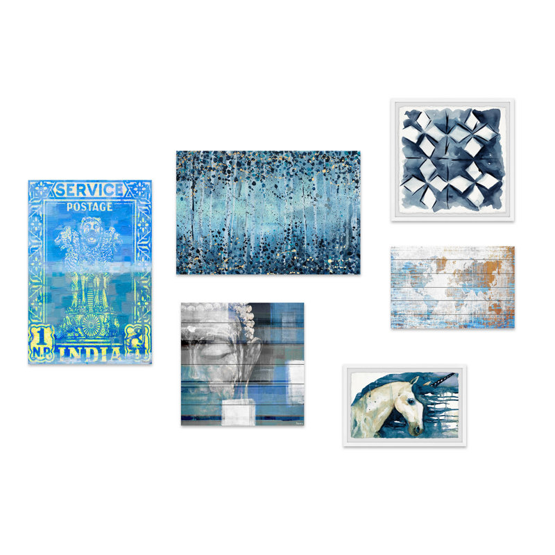 Genova «Cobalt Fantasy Hexaptych»