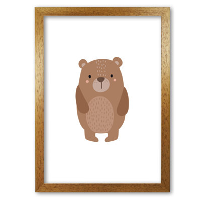 Children's Animals, Bear - Print