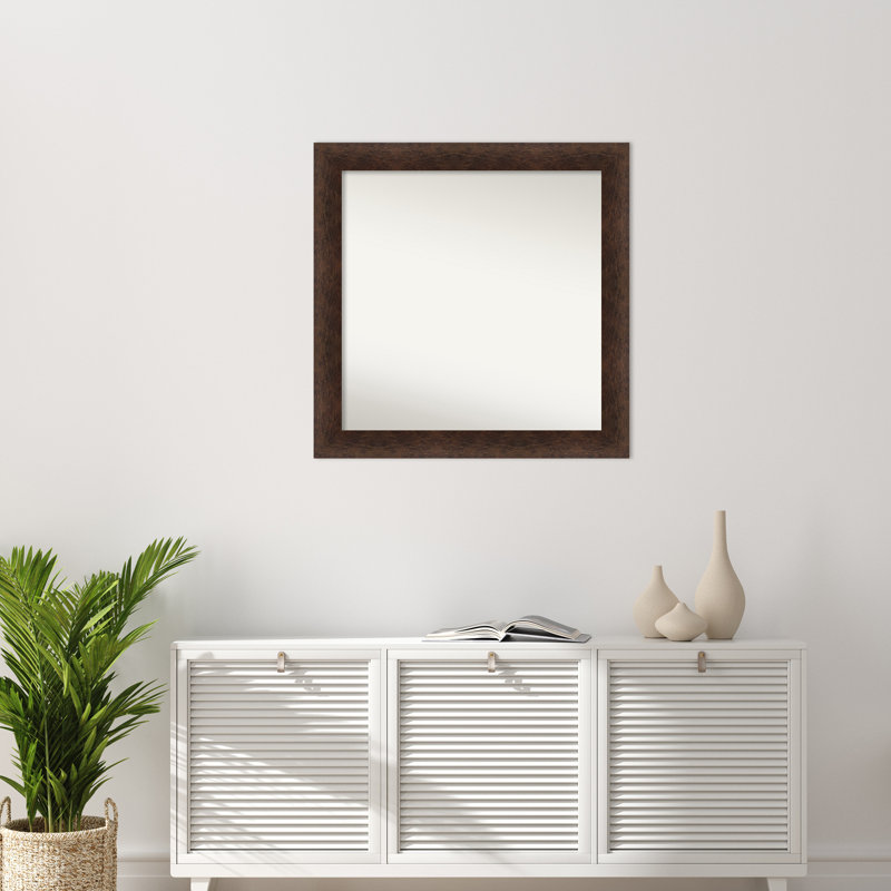 Miroir mural Haken, 31 po x 31 po, Carré