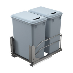 Bottom-Mount-Waster Container with soft-close