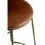 Bilst Upholstered Counter Stool with Metal Frame