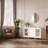 59"W Sideboard With 3 Drawer 2 Door
