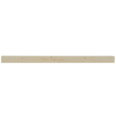 Encase Solid Wood Mantel Shelf for Electric Fireplaces