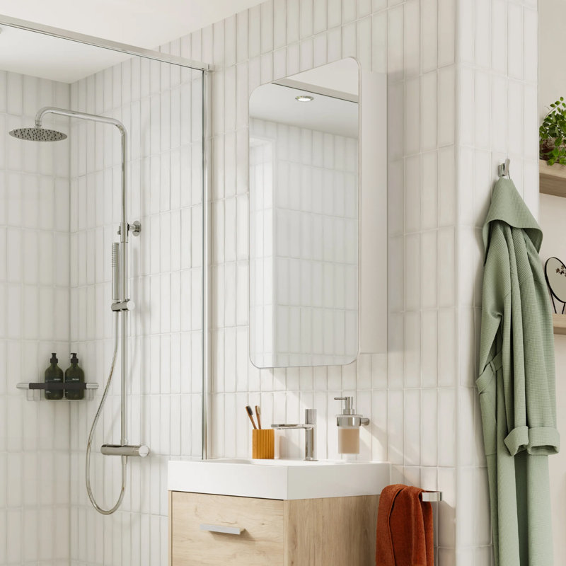 Nikkiah Wall Mounted Required Bathroom Cabinet