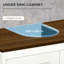Armoire de rangement moderne autoportante sous le lavabo
