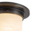 Mineral 8-in Brass Flush Mount-2016278281-2016278282