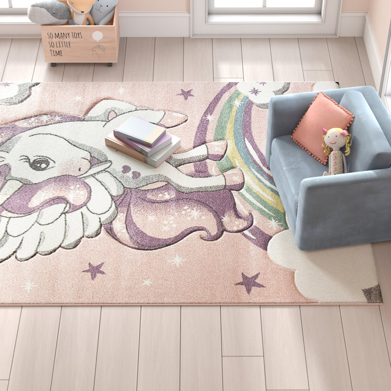 Byerly Polypropylene Rug, Rectangle 6'7" x 9'6"
