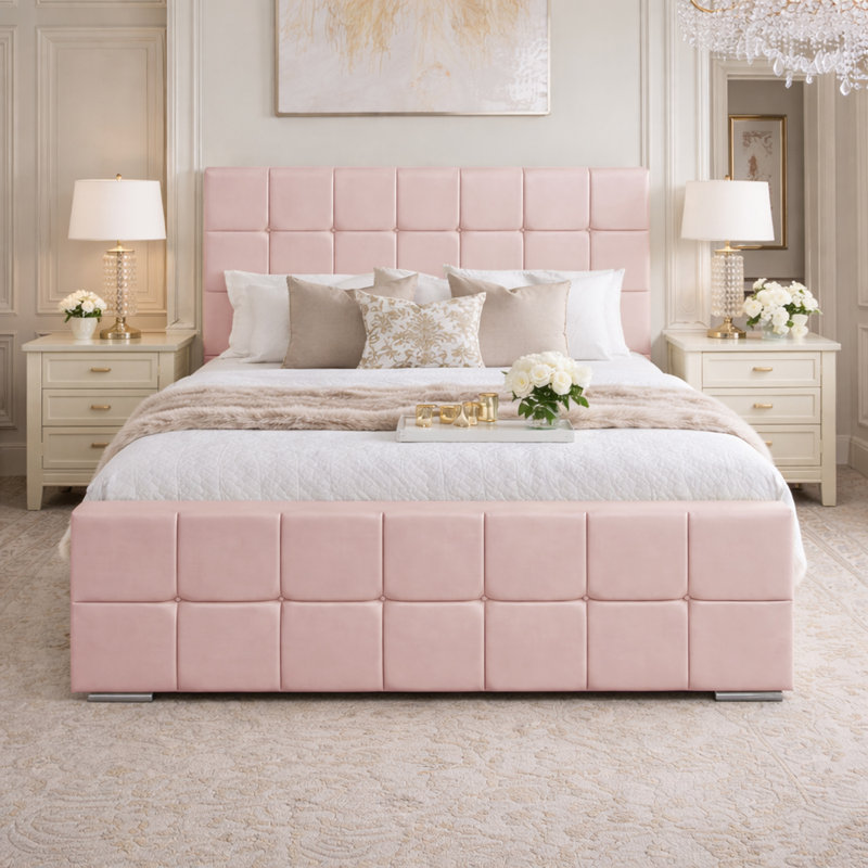 Bed, Single (3'), Pink