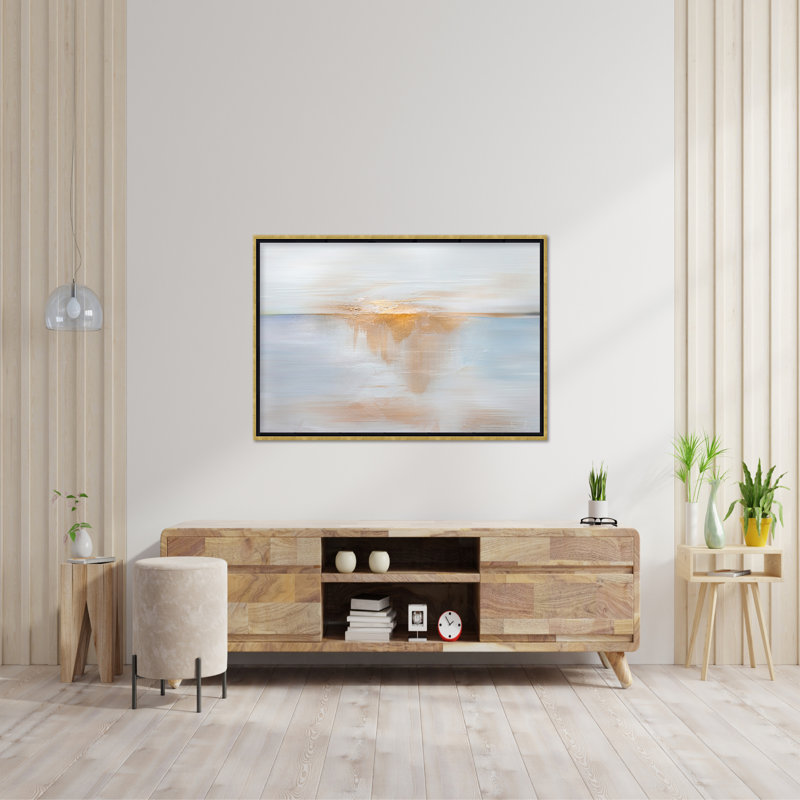 Abstract Sea Sun, 36" H x 48" W