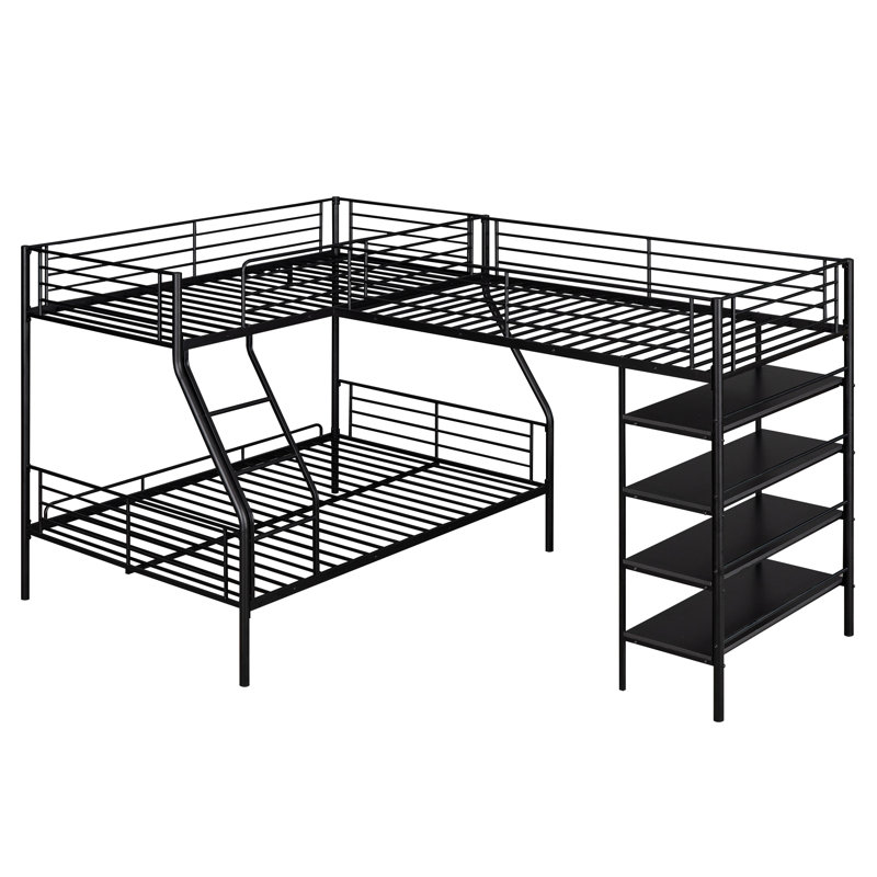 Anaan Kids Twin Over Full Bunk Bed