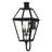 Mitcham Earth Black Outdoor Wall Lantern-1256053168-1256053181