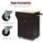 Pamphilos Solid Wood Top Kitchen Island-1839647854
