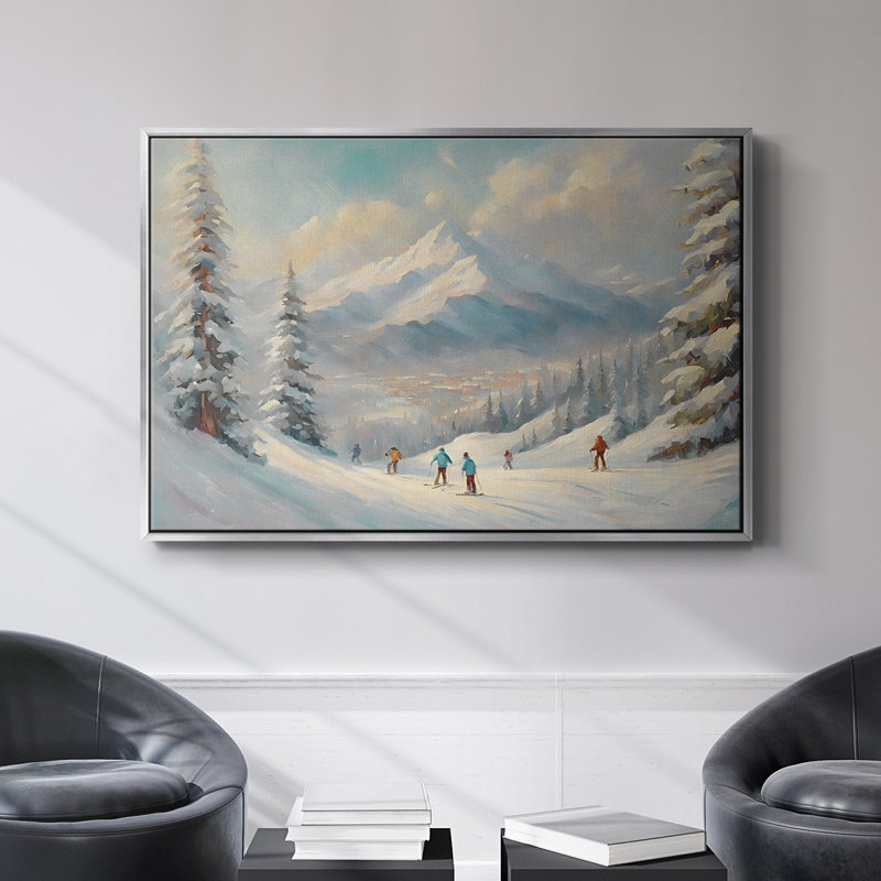 "Vintage Landscape -CLxxxii" sur toile, H 27 po x l 41 po