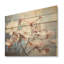 Luxueux Magnolia Tranquillity I - art mural en bois de magnolia sur bois de pin naturel-101404916
