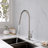 Kitchen Faucet With Pull Down Sprayer-121209998